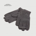 Перчатки мужские Кожаные Ягненок Подкладка Плюш HARMON 640M Черный LAMB BLACK 10,5 Черный
