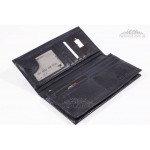 Кошелек для телефона мужской из натуральной кожи на магните KARYA 1097  58