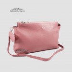 Сумка Женская EMANUELA FERRETTI 00751 Кросс боди Кожаная  Antico floater Коричневый