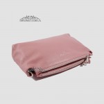 Сумка Женская EMANUELA FERRETTI 00751 Кросс боди Кожаная  Antico floater Коричневый