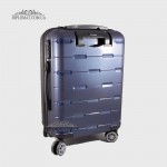 Чемодан поликарбонат на колесах GUARD 010603 Laсk INDIGO / Синий  Размер M  ( 21 x 50 x 33 cm 2,47 кг) 