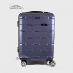 Чемодан поликарбонат на колесах GUARD 010603 Laсk INDIGO / Синий  Размер M  ( 21 x 50 x 33 cm 2,47 кг) 