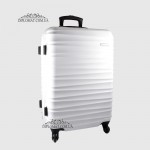 Чемодан Средний WITTCHEN 56-3A-312 Пластик ABS на колесах 89 White Белый Белый