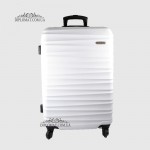 Чемодан Средний WITTCHEN 56-3A-312 Пластик ABS на колесах 89 White Белый Белый