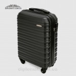 Чемодан Маленький WITTCHEN 56-3A-311 с пластика ABS на колесах  Plastc ABS Черный Черный