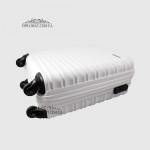 Чемодан Маленький Ручная кладь WITTCHEN 56-3A-311 Пластик ABS на колесах  89 White Белый Белый
