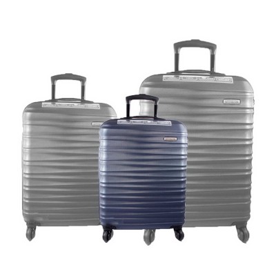 Чемодан Маленький Ручная кладь WITTCHEN 56-3A-311 Пластик ABS на колесах Plastc ABS 91 D.BLUE Т.Синий