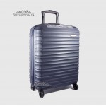 Чемодан Ручная кладь на колесах Пластик ABS поликарбонат WITTCHEN 56-3A-311 38х54х20 см Вес 2,6 кг 91 D.BLUE Т.Синий Синий