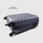 Чемодан Ручная кладь на колесах Пластик ABS поликарбонат WITTCHEN 56-3A-311 38х54х20 см Вес 2,6 кг 91 D.BLUE Т.Синий Синий