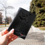 Обложка для паспорта BUTUN 147  008001 Черный