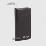 Кошелек на молнии KARYA 1126 с отделением для телефона и денег 45 Черный