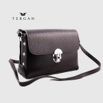 Сумка Женская TERGAN 79305 Кожаная SIYAH ANALIN/SİYAH FLOATER Черный