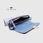 Сумка Женская TERGAN 79305 Кожаная MAVI ANALIN/MAVI FLOATER Голубой