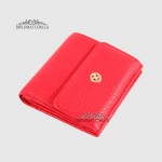 Портмоне Женское TERGAN 5627  Кожаное мини    KIRMIZI FLOATER Красный/Розовый
