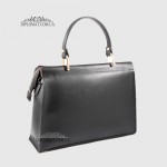 Сумка Женская EMANUELA FERRETTI 10251 Кожаная BLACK original Черный
