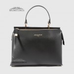 Сумка Женская EMANUELA FERRETTI 10251 Кожаная BLACK original Черный