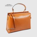 Сумка Женская EMANUELA FERRETTI 10251 Кожаная BROWN original Коричневый