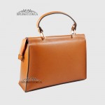 Сумка Женская EMANUELA FERRETTI 10251 Кожаная BROWN original Коричневый