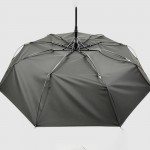 Зонт Полуавтомат Три Слона 34072  Polyester BLACK Черный