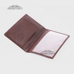 Обложка для паспорта KARYA 099  57 Коричневый
