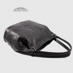 Сумка женская На плечо Две ручки Кожаная TONY BELLUCCI 0088  FLOATER BLACK Черный