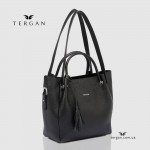 Сумка Женская Кожаная TERGAN 79966  SIYAH FLOATER Черный Черный