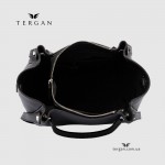 Сумка Женская Кожаная TERGAN 79966  SIYAH FLOATER Черный Черный