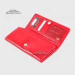 Кошелек женский TERGAN 5584  из натуральной кожи  KIRMIZI RUSTIC Красный