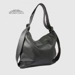 Сумка/Рюкзак EMANUELA FERRETTI 85070 Кожаная Женская BLACK floater Черный