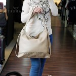 Сумка/Рюкзак EMANUELA FERRETTI 85070 Кожаная Женская TAUPE floater Серый