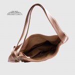 Сумка/Рюкзак EMANUELA FERRETTI 85070 Кожаная Женская TAUPE floater Серый