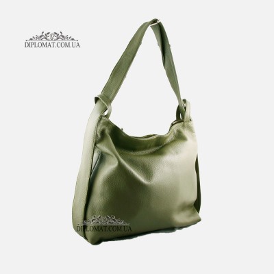 Сумка/Рюкзак EMANUELA FERRETTI 85070 Кожаная ЖенскаяGREEN floater