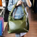 Сумка/Рюкзак EMANUELA FERRETTI 85070 Кожаная Женская GREEN floater Зеленый