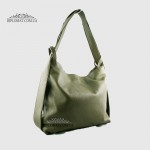 Сумка/Рюкзак EMANUELA FERRETTI 85070 Кожаная Женская GREEN floater Зеленый