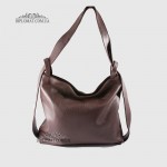 Сумка/Рюкзак EMANUELA FERRETTI 85070 Кожаная Женская BROWN floater Коричневый