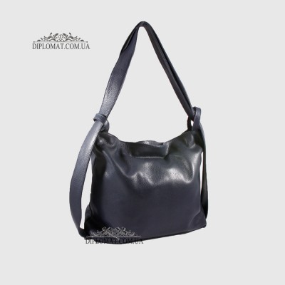 Сумка/Рюкзак EMANUELA FERRETTI 85070 Кожаная ЖенскаяD.BLUE  floater