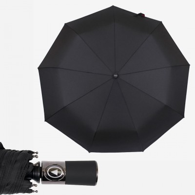 Зонт Полуавтомат DE ESSE 3224 Polyester BLACK