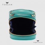 Сумка Женская Кожаная TERGAN 80287  TURKUAZ FLOATER Бирюзовый