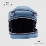 Сумка Женская Кожаная TERGAN 80287  MAVI FLOATER Голубой
