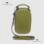 Сумка Женская Кожаная TERGAN 80287  ACIK YESIL FLOATER Зеленый