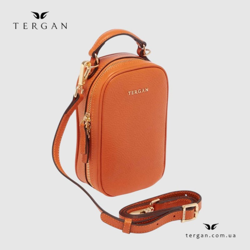 Сумка Женская Кожаная TERGAN 80287  TURUNCU FLOATER Оранжевый