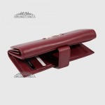 Кошелек органайзер женский кожаный TERGAN 5738  BORDO ARSEL