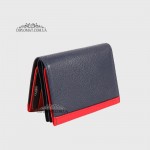 Картхолдер Кредитница кожаная GUARD 1309  LACIVERT FLOATER/KIRMIZI FLOATER 