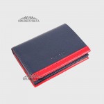 Картхолдер Кредитница кожаная GUARD 1309  LACIVERT FLOATER/KIRMIZI FLOATER 
