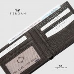 Портмоне мужское TERGAN 1498 кожаное с 15 отелениями для карт  KAHVE LATIGO Коричневый Темно Коричневый