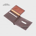 Портмоне мужское TERGAN 1498 кожаное с 15 отелениями для карт  KAHVE FLOATER Коричневый Коричневый