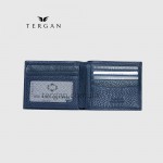 Портмоне мужское TERGAN 1498 кожаное с 15 отелениями для карт  LACIVERT FLOATER Темно Синий