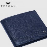 Портмоне мужское TERGAN 1498 кожаное с 15 отелениями для карт  LACIVERT FLOATER Темно Синий