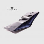 Портмоне мужское TERGAN 1500 Небольшое На кнопке На 10 карточек LACIVERT RUSTIC Синий Синий