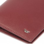 Портмоне мужское TERGAN 1500 Небольшое На кнопке На 10 карточек BORDO RUSTIC Бордовый/Пурпурный